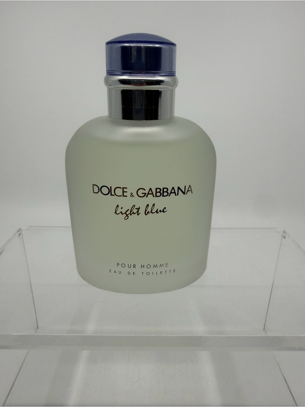 Dolce & Gabbana Light Blue - Frosted White Bottle with Navy Cap